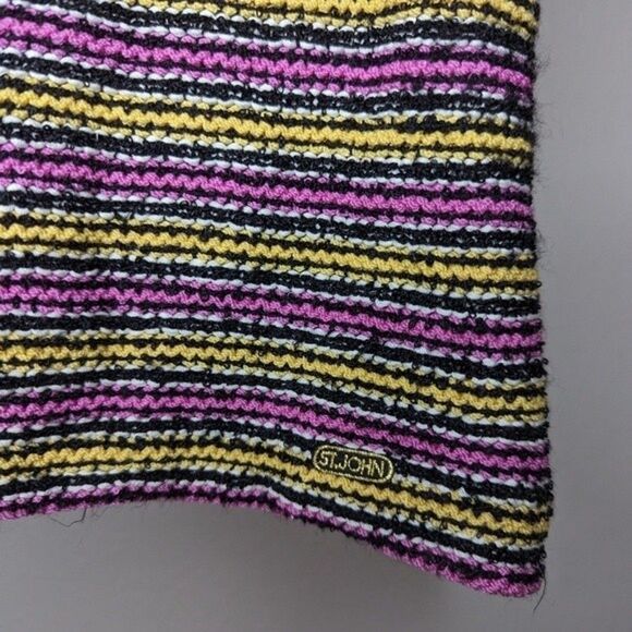 St John sport crochet knit tank shell sweater - Picture 3 of 6